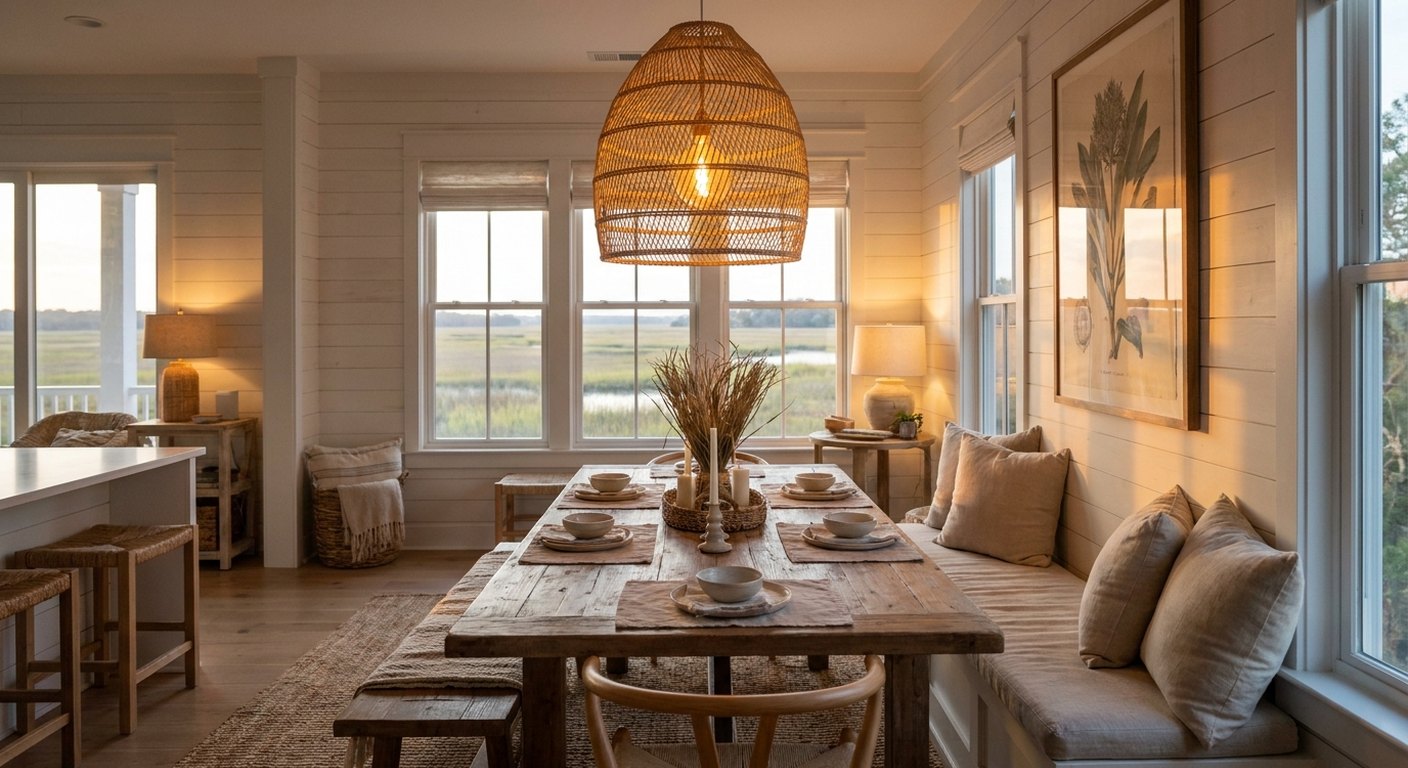 Dimmers, Warmth, and the Charleston Evening