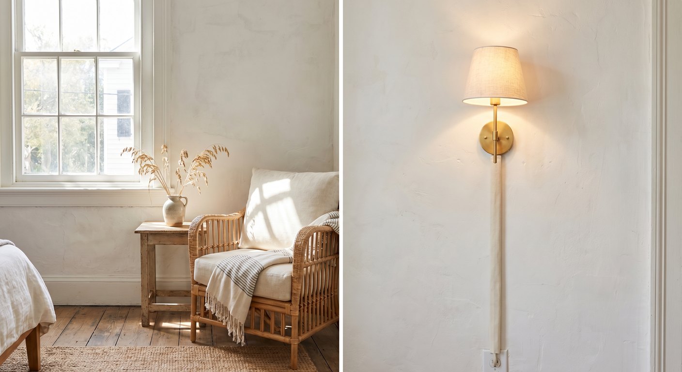 Plug-In Sconces for Renters and Old Houses